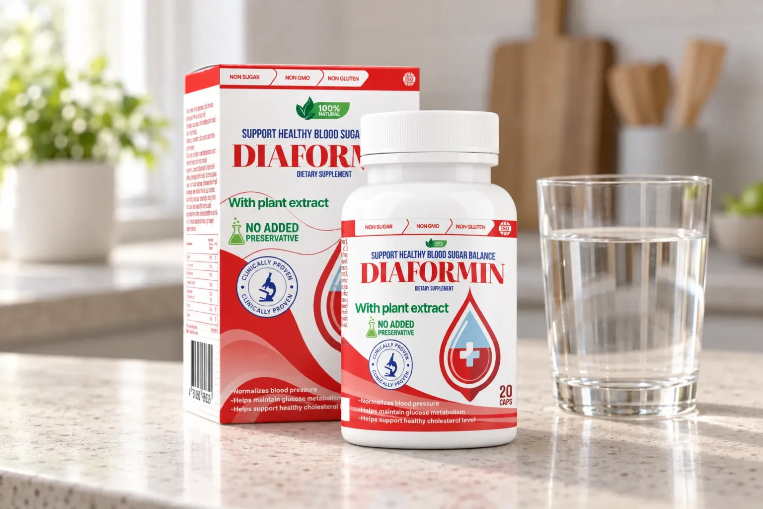 DiaFormin — la confezione nella vita quotidiana