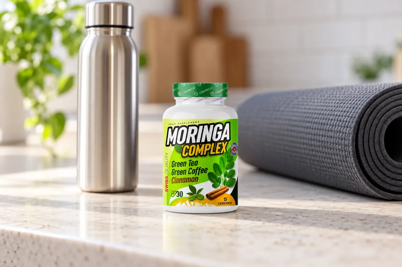 Moringa Complex — la confezione nella vita quotidiana
