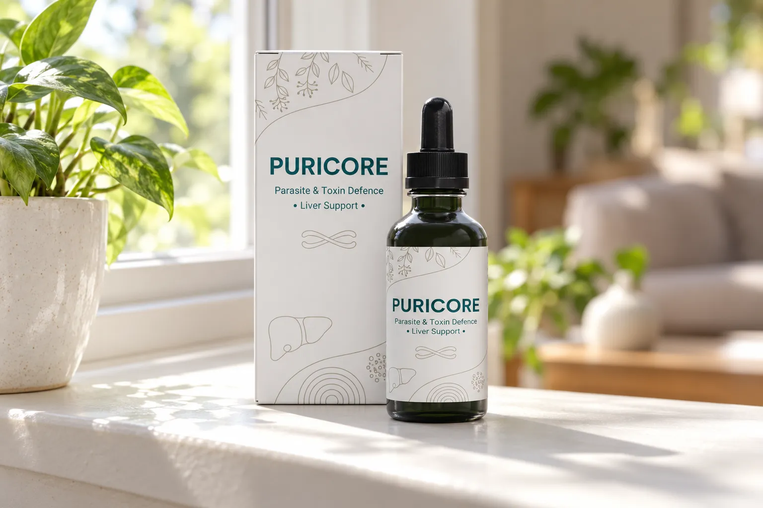 Puricore parasites — la confezione nella vita quotidiana