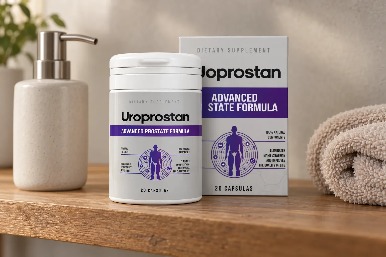 Uroprostan — la confezione nella vita quotidiana